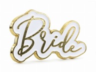 Przypinka Bride, 3.5 x 2 cm