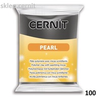 Modelina Cernit Pearl 100 BLACK 56g czarna perłowa