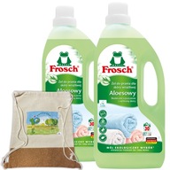 Frosch Gél na pranie Aloe Tkaniny 3L 60pr + ZADARMO