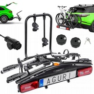 Bagażnik Aguri Active E-Bike platforma rowerowa na 2 rowery elektryczne