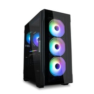 Obudowa Zalman i3 NEO TG Black Mid Tower 4xFAN ARGB Czarna