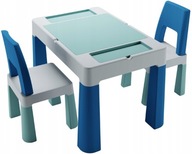 Zestaw Teggi Multifun stolik + 2 krzesła tu/gr/sz