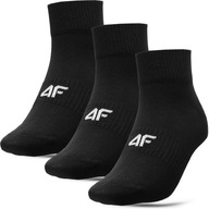 Pánske ponožky 4F Bavlnené Ponožky Premium Unisex Športové 3-PAK