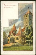 Rothenburg. Burgthor - Andelfinger & Cie. 1900