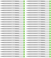 Kancelárske pero MemoBe 1mm zelené x50