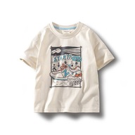 Dziecko Odzież T-shirty cute alfabetu Prints Proste B380-29