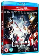 CAPTAIN AMERICA CIVIL WAR 3D (KAPITAN AMERYKA: WOJNA BOHATERÓW) BLU-RAY 3D+