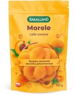 Morele suszone całe owoce bez pestek Bakalland 100g duże JAKOŚĆ PREMIUM