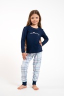 Glamour dievčenské pyžamo s dlhým rukávom, dlhé nohavice 8 rokov
