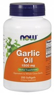 NOW Foods Garlic Oil 1500mg 250 mäkkých kapsúl