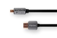 Kabel HDMI microHDMI Kruger&Matz 3m