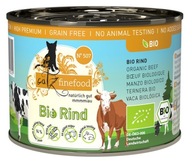 Catz Finefood Bio N.507 Mokra karma dla kotów Wołowina puszka 200g