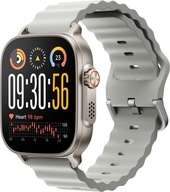 Smartwatch Realme Watch 5 NFC AMOLED Srebrny Titanium Silver