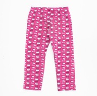 Legginsy Spodnie DZIEWCZĘCE Nadruk różowe Hello Kitty roz. 92-98 cm A1573