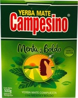 Yerba Mate CAMPESINO MENTA y BOLDO moc 500g 0,5 kg