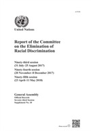 Report of the Committee on the Elimination of