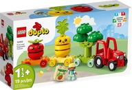 KLOCKI LEGO DUPLO 10982 TRAKTOR Z WARZYWAMI I OWOCAMI ZABAWKI DLA DZIECI