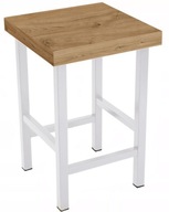 Taboret 46 cm KLASYK BIAŁY /KOLORY Stół Taborety