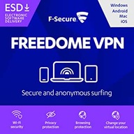 F-Secure Freedome VPN 1 st. / 12 mesiacov ESD
