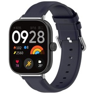 Skórzany pasek do zegarka Bizon do Redmi Watch 4 / Xiaomi Band 8 Pro