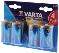 Bateria alkaliczna Varta D (R20) 4 szt.