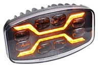 Halogen led dalekosiężny Światło dalekosiężne z poozycją + strobo 12/24V