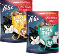 FELIX PARTY Przysmak dla kota MIX smaków 2 x 200g