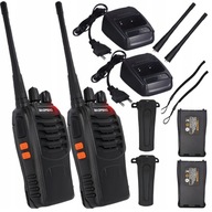 ZESTAW 2X WALKIE TALKIE KRÓTKOFALÓWKI BAOFENG BF888S PMR