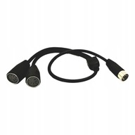 MIDI Din 5 Pin Splitter Y Adapter Kabel MIDI 5 Pin