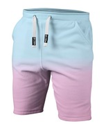 Chlapec Krátke šortky Ombre Blue Pink 152 Leto