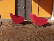 2 Fotele - Vintage Design PRL Space Age Brutalizm