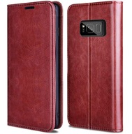 Flipové puzdro Nela-Styl pre Samsung Galaxy S8 červené