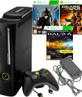 KONSOLA XBOX 360 ELITE PAD DYSK HDD 120GB ZESTAW