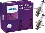 PHILIPS VISION PLUS +60% H4 12V 60/55W P43T KRAB.