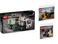 KLOCKI LEGO Technic 42167 Śmieciarka Mack Lr Electric + DWA SUPER ZESTAWY!