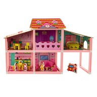 Domček pre bábiky ružový