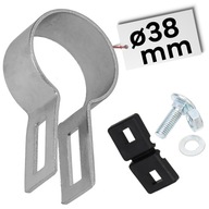 Plotová objímka fi 38 pozinkovaná, sada STARTOVÁ