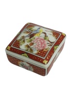 Puzderko puzdro orientalna porcelana szkatułka na skarby Chiny / Japonia