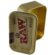 Metalowe pudełko RAW z tacką na akcesoria dla pala