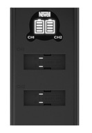 Ładowarka dwukanałowa Newell USB-C do akumulatorów AABAT-001 do GoPro 5 6 7