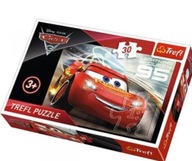 Puzzle Blesk McQueen 18215 Trefl CARS 30 dielikov.