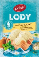 Delecta lody waniliowe 57g lody w proszku na lato