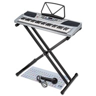 Keyboard Pianino MK-2083 54 klaw Mikrofon Statyw