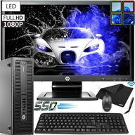 FULL ZESTAW KOMPUTER HP 705 G3 A10 Quad 8GB DDR4 SSD WIFI MONITOR 23' Win11