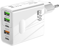 SZYBKA KOSTKA SIECIOWA DO ŁADOWANIA URZĄDZEŃ USB GaN 5 PORTÓW USB