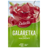 DELECTA Galaretka o smaku MALINOWYM 70g