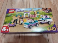 LEGO FRIENDS 41441 Szkółka jeździecka i przyczepa USZKODZONE OPAKOWANIE 5