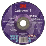 3M Cubitron 3 Kotúč so zníženým stredom, 98452, P36+, T27, 150mm