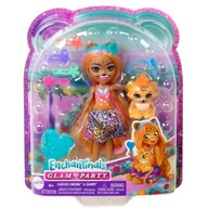 ENCHANTIMALS Lalka Deluxe Charisse Gepard & GrinsyHNV30