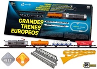 Pequetren nákladný vlak Arco Renfe s mostom, semaforom a nájazdom